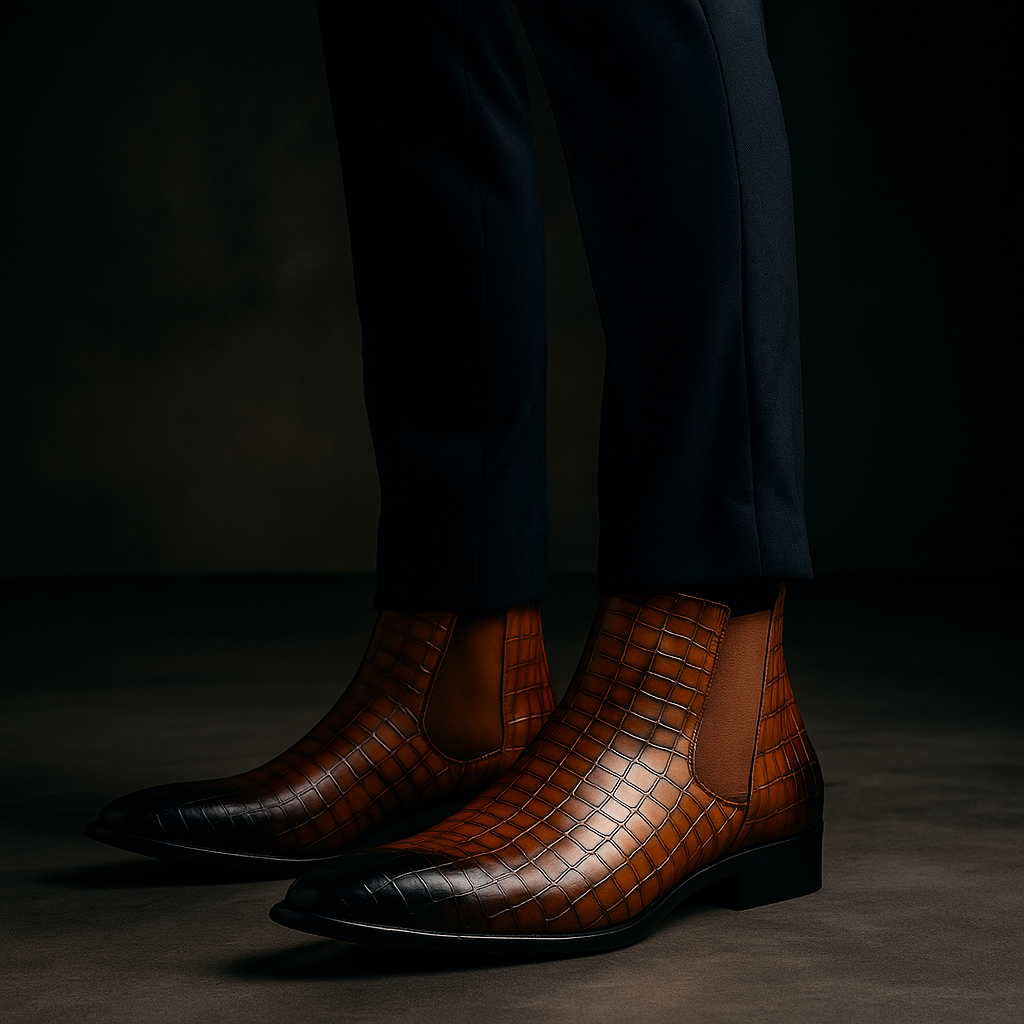 Valerio Snakeskin Boots