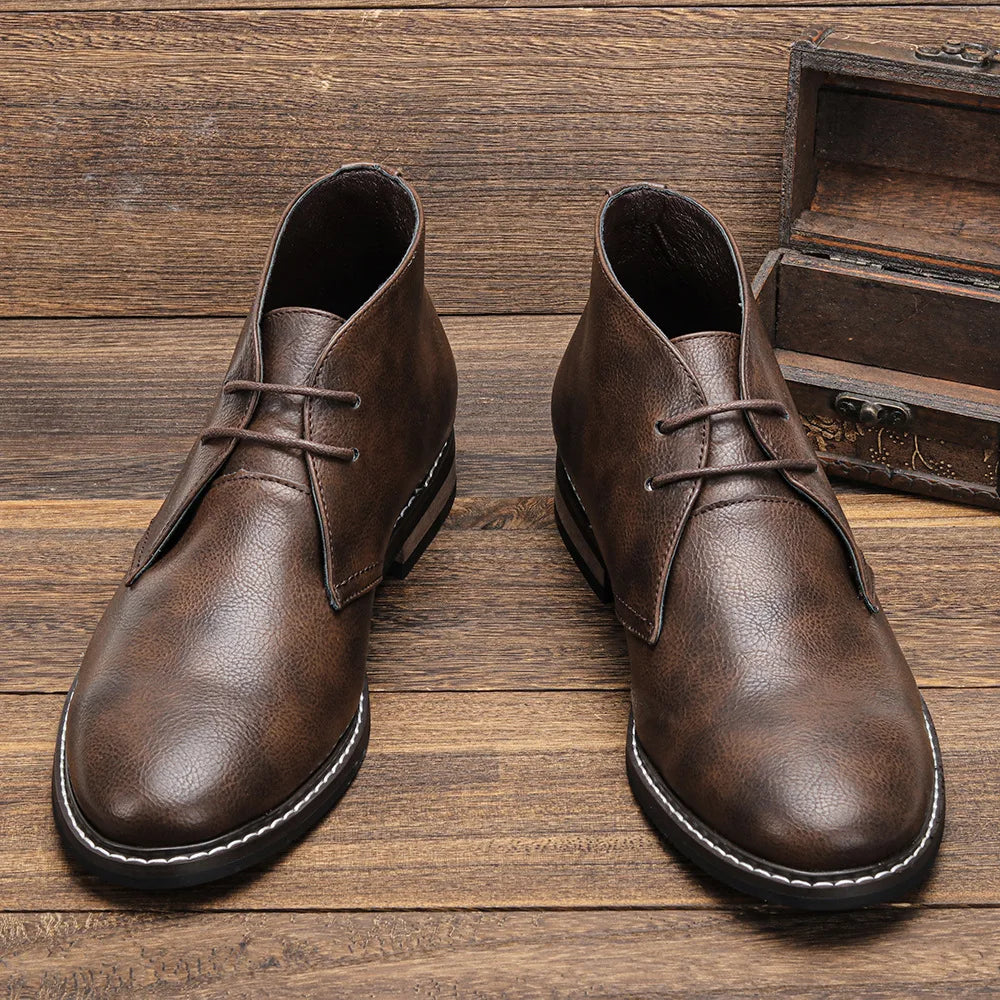 Milton Leather Chukka Boots