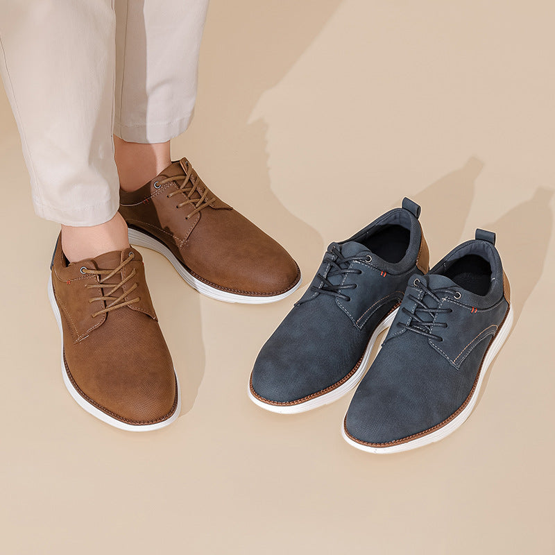 Dayton Leather Crossover Sneakers