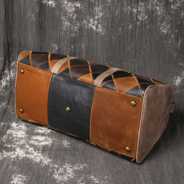The Trento Leather Duffel