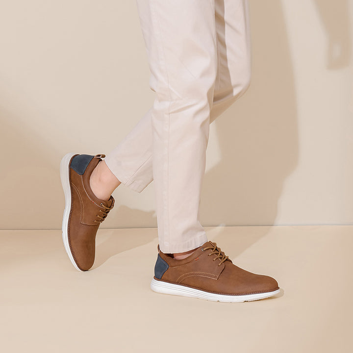 Dayton Leather Crossover Sneakers