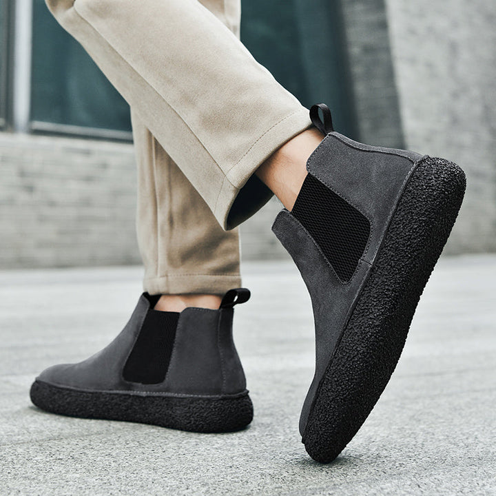 Ridge Suede Chelsea Boots