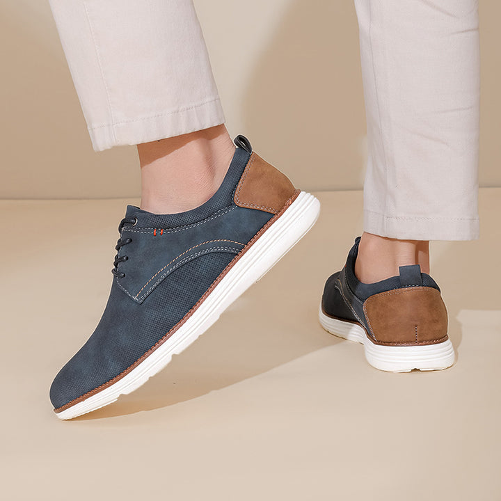 Dayton Leather Crossover Sneakers