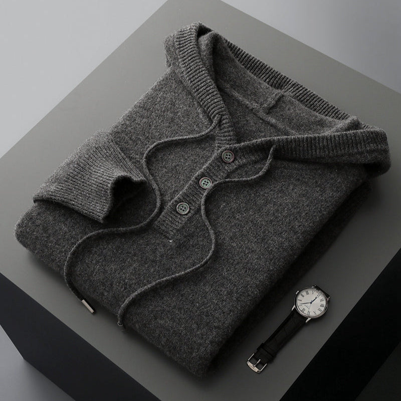 Monaco Merino Wool Hoodie