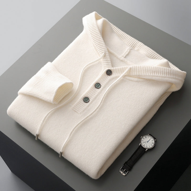 Monaco Merino Wool Hoodie