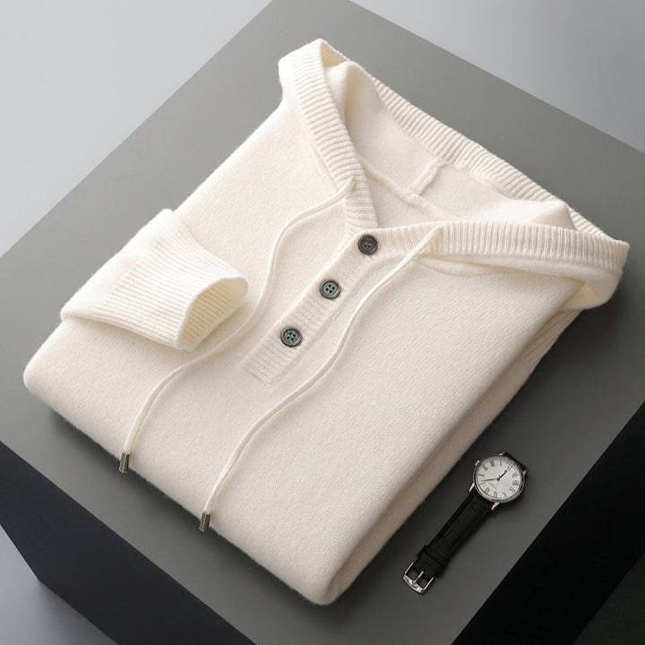 Monaco Merino Wool Hoodie