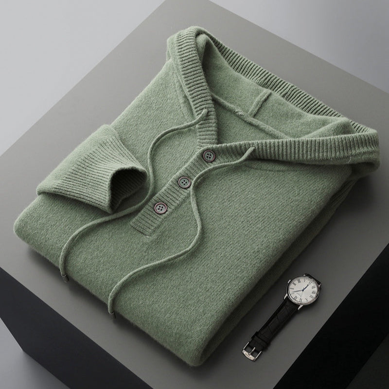 Monaco Merino Wool Hoodie