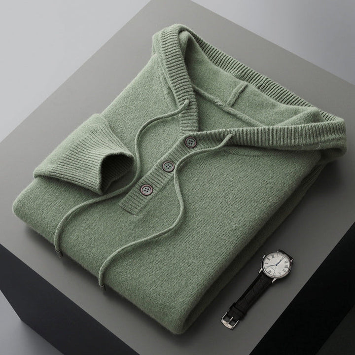 Monaco Merino Wool Hoodie