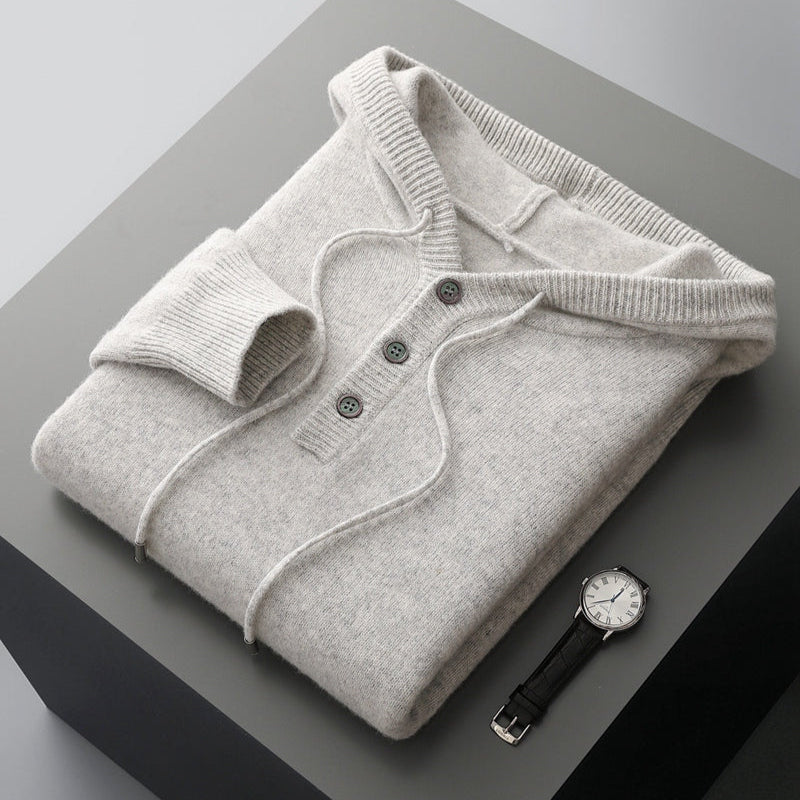 Monaco Merino Wool Hoodie