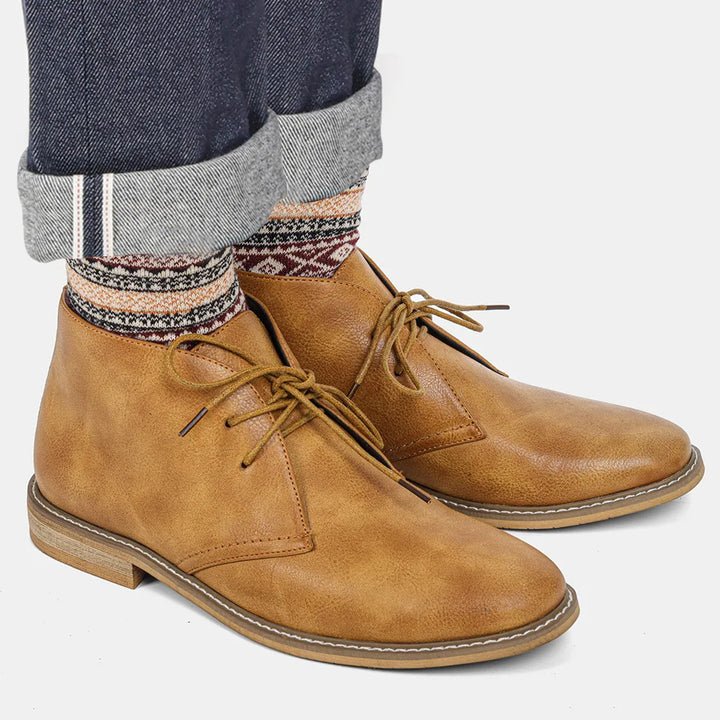 Milton Leather Chukka Boots