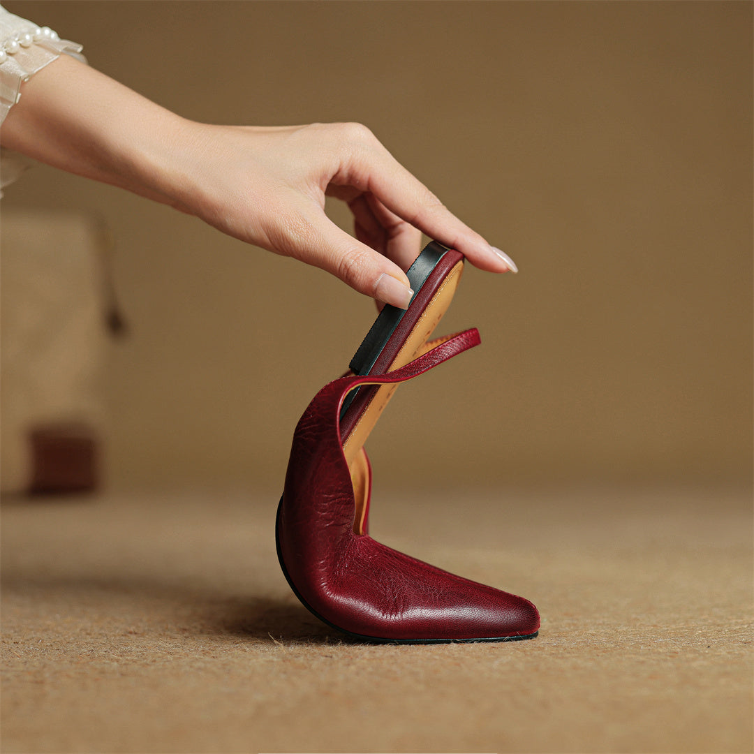Verena Genuine Leather Flats