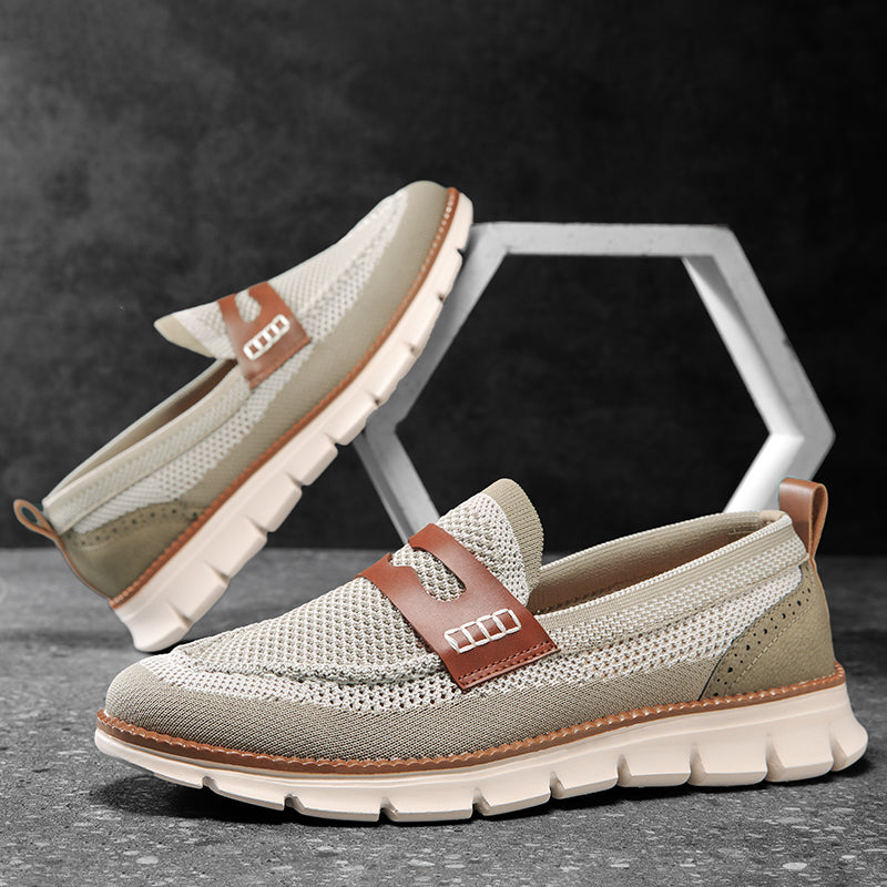 Ridge Mesh Loafers