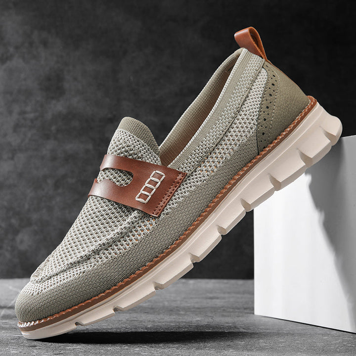 Ridge Mesh Loafers
