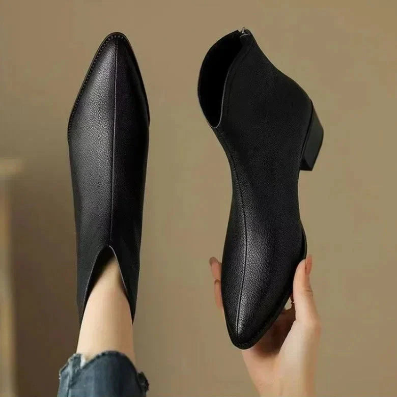 Adeline Leather Boots
