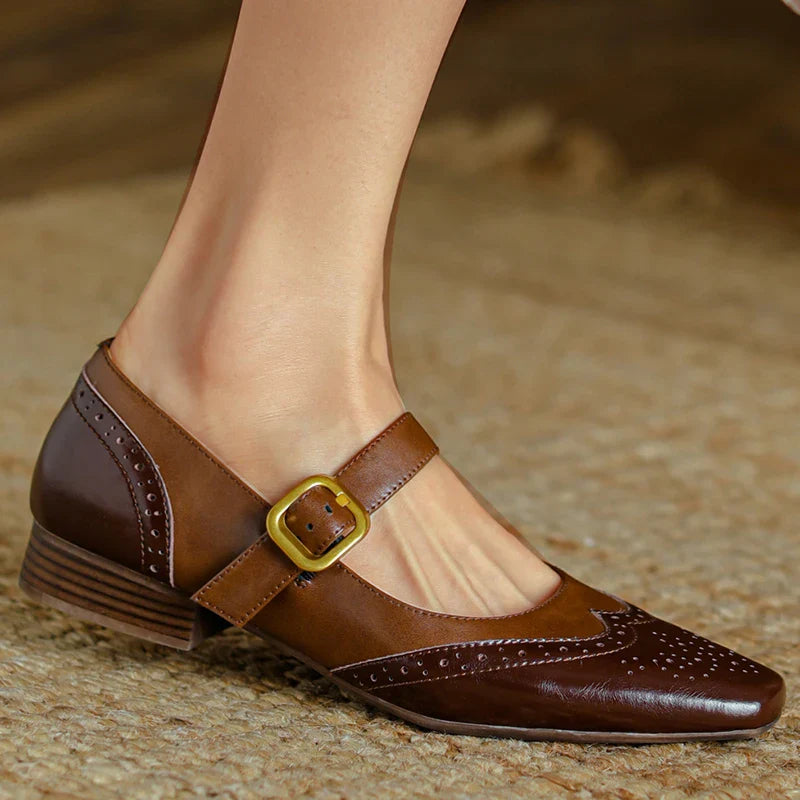 Florence Leather Flats