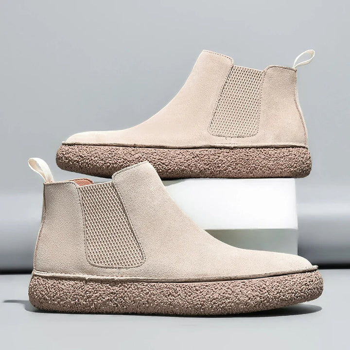 Ridge Suede Chelsea Boots