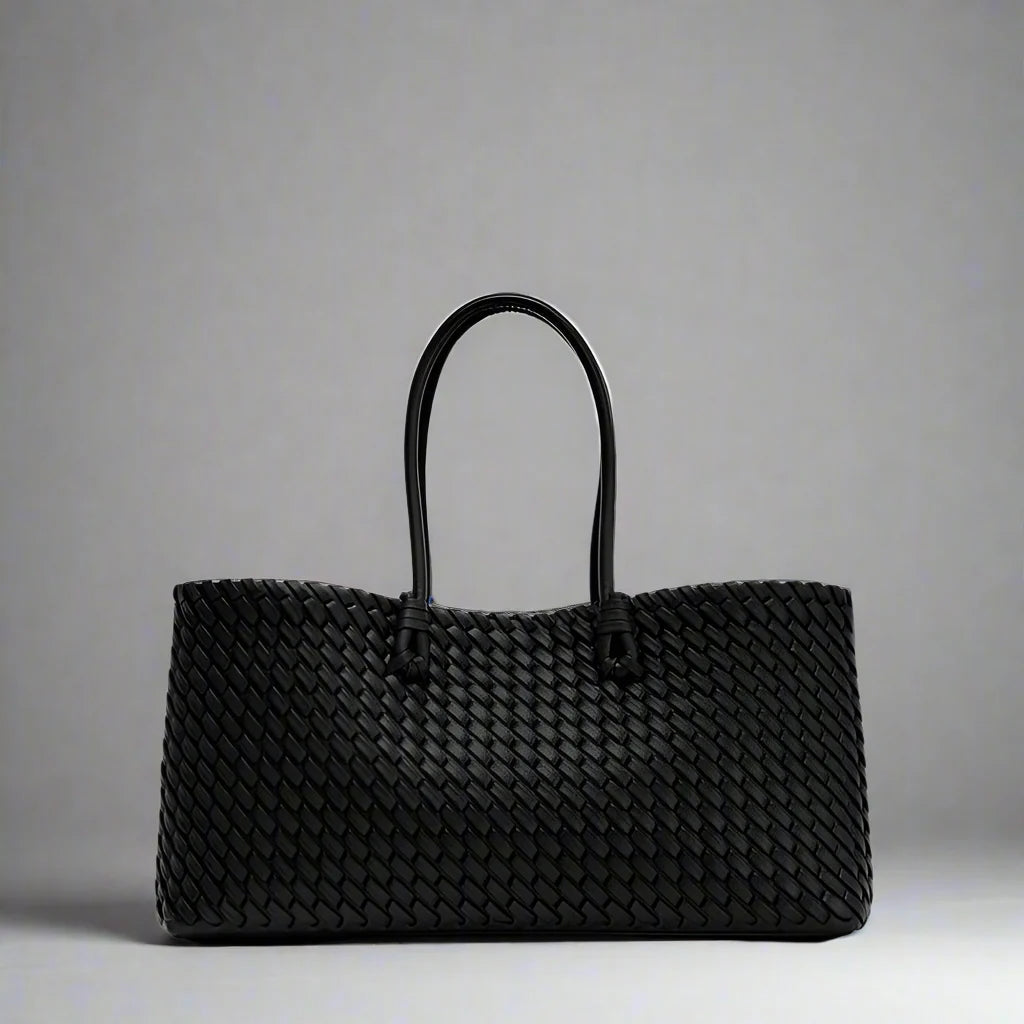 Novella Woven Leather Handbag