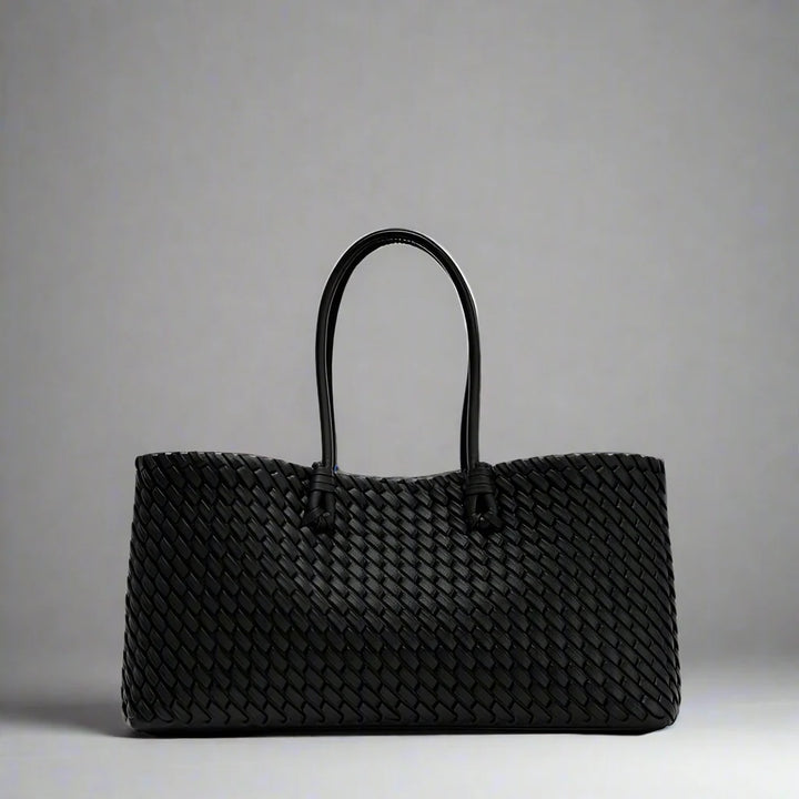Novella Woven Leather Handbag