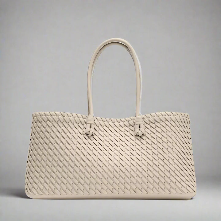 Novella Woven Leather Handbag