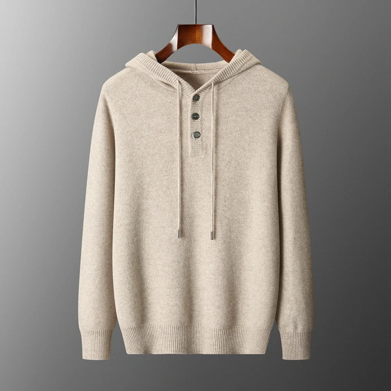 Monaco Merino Wool Hoodie