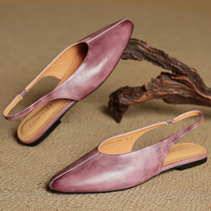 Verena Genuine Leather Flats