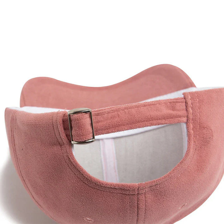 Maison Suede Baseball Cap