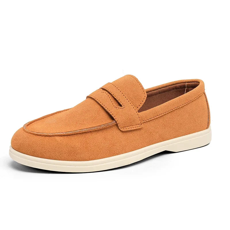 Enzo Bay Suede Loafers