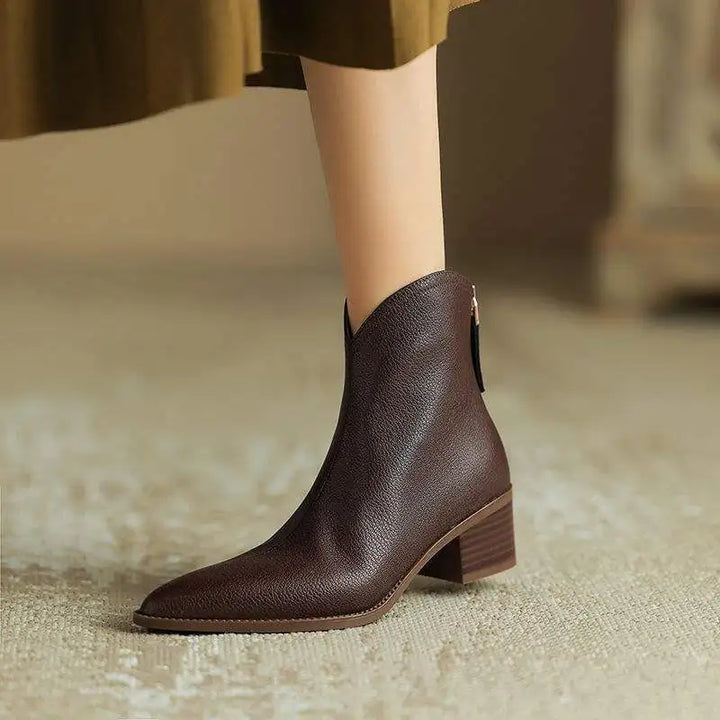 Adeline Leather Boots