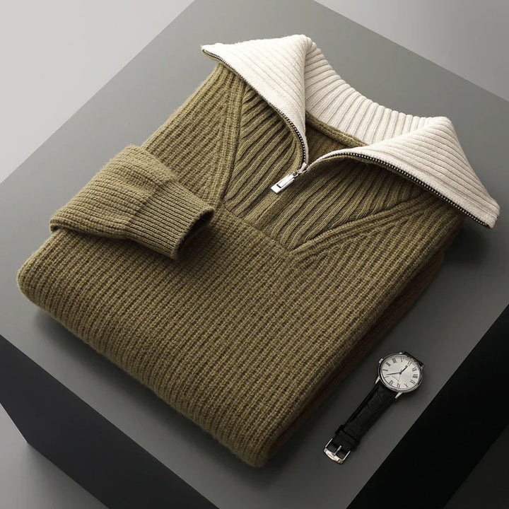 Everton Wool Quarter Zip