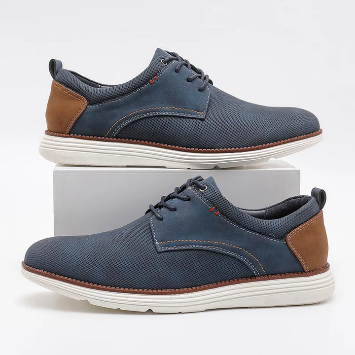 Dayton Leather Crossover Sneakers