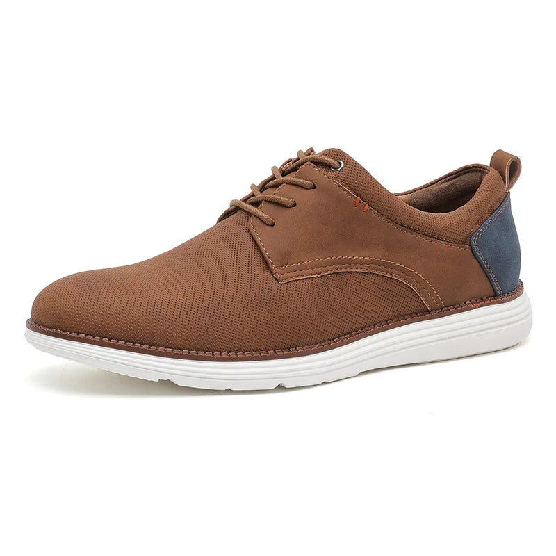 Dayton Leather Crossover Sneakers
