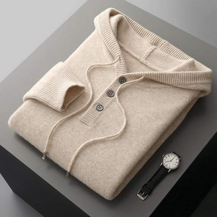 Monaco Merino Wool Hoodie