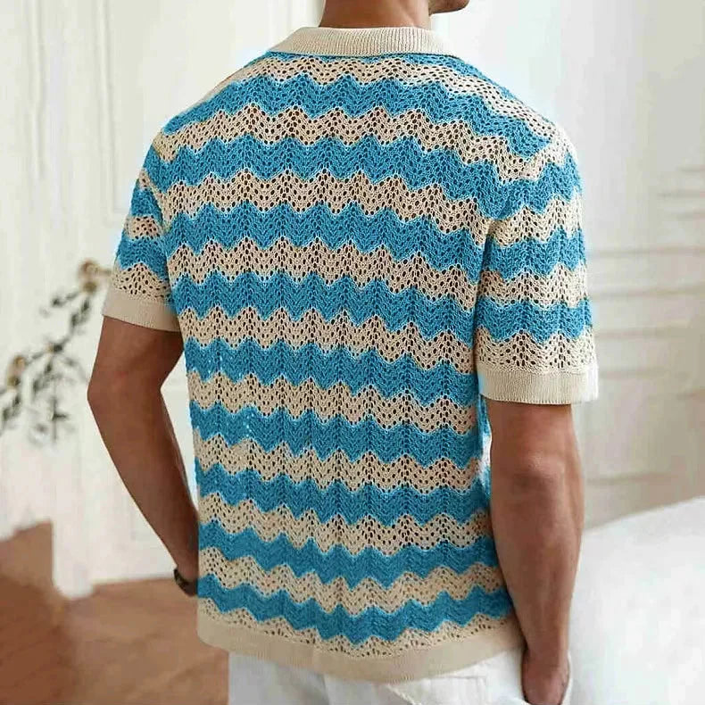 Santos Knit Button Up