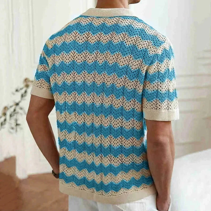 Santos Knit Button Up