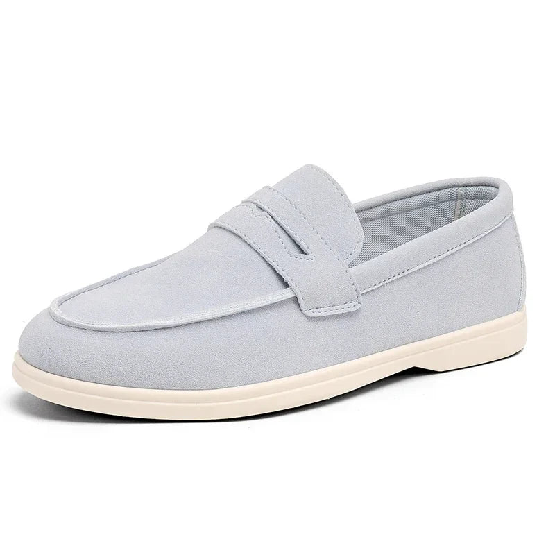 Enzo Bay Suede Loafers