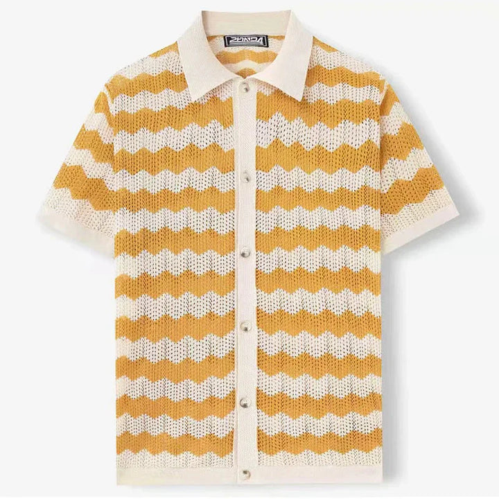 Santos Knit Button Up