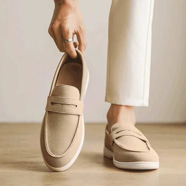 Enzo Bay Suede Loafers