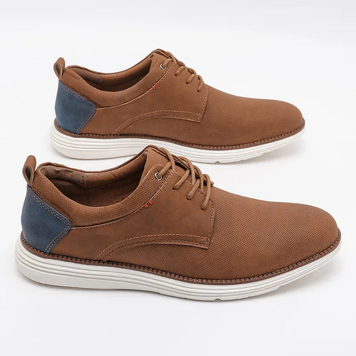Dayton Leather Crossover Sneakers