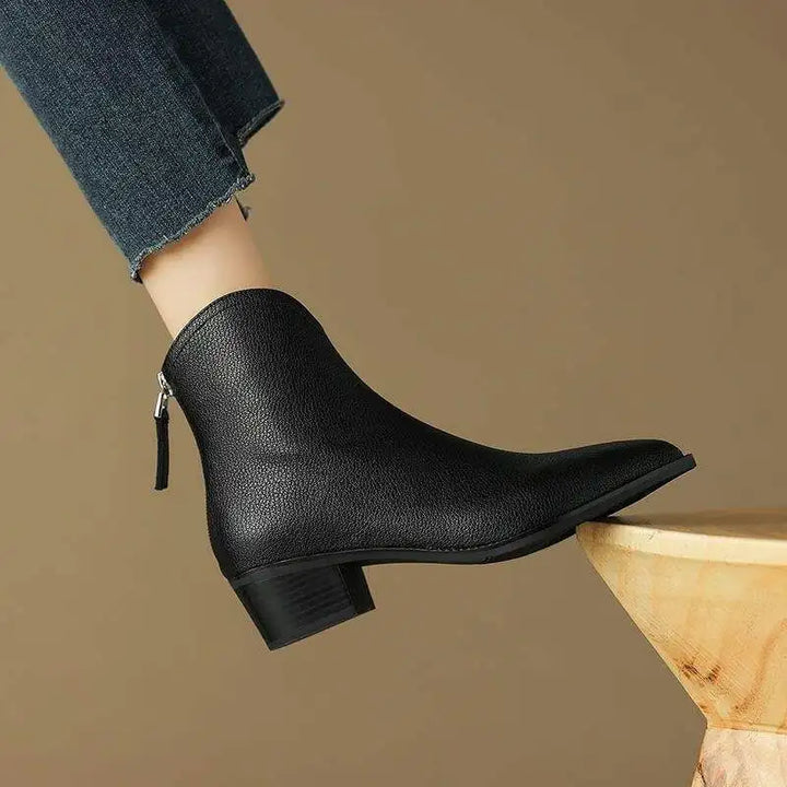 Adeline Leather Boots