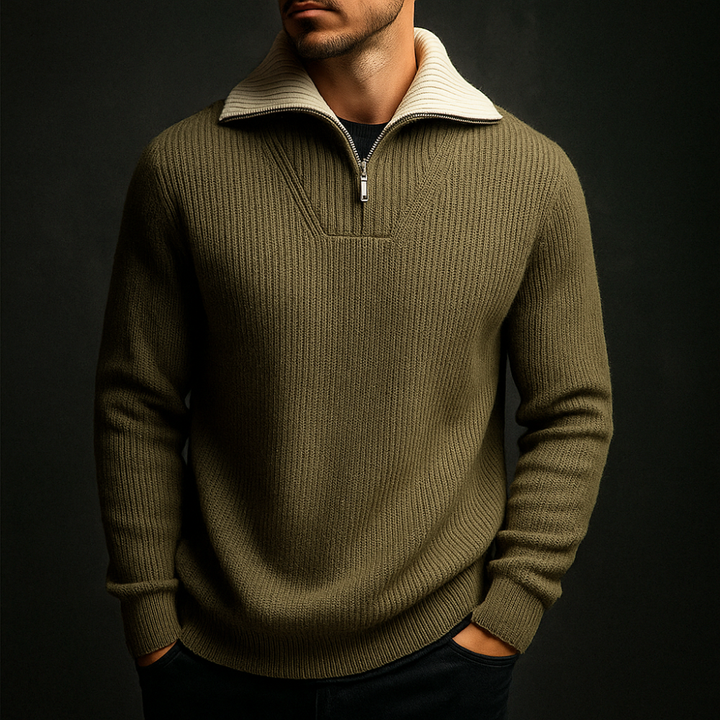 Everton Wool Quarter Zip