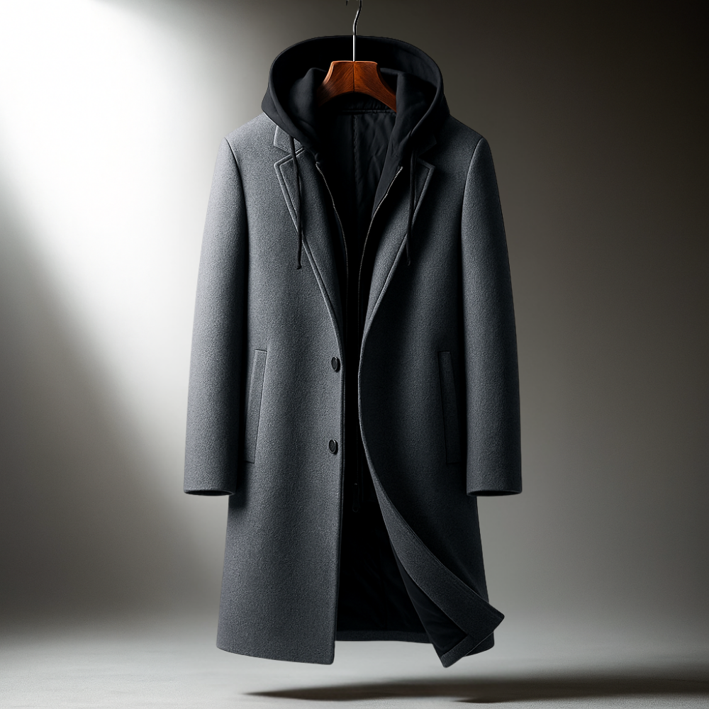 Wyndham Wool Overcoat