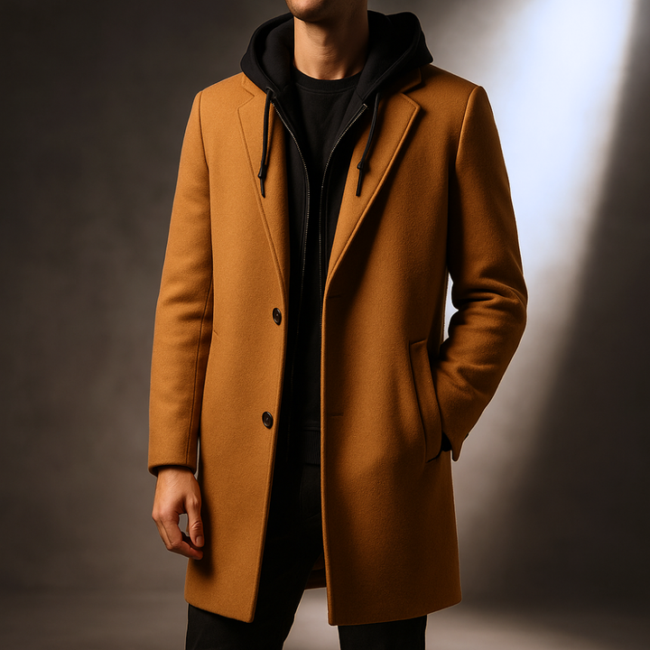 Wyndham Wool Overcoat